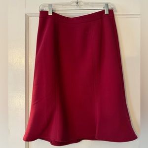 White House black market pink A line skirt